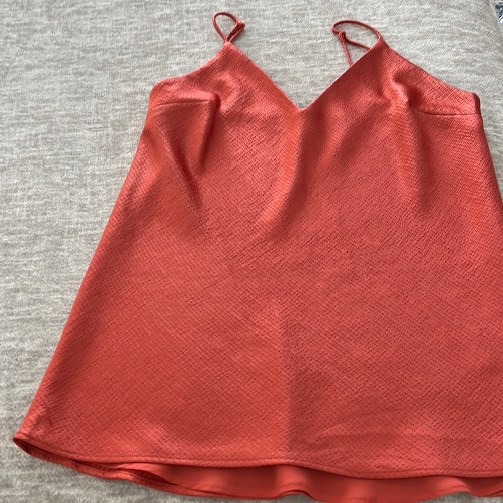 Express burnt orange tank top. Size small